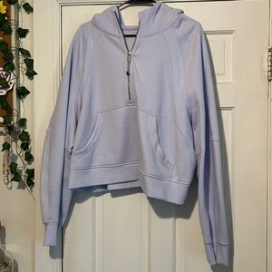 Scuba Oversized Half-Zip Hoodie